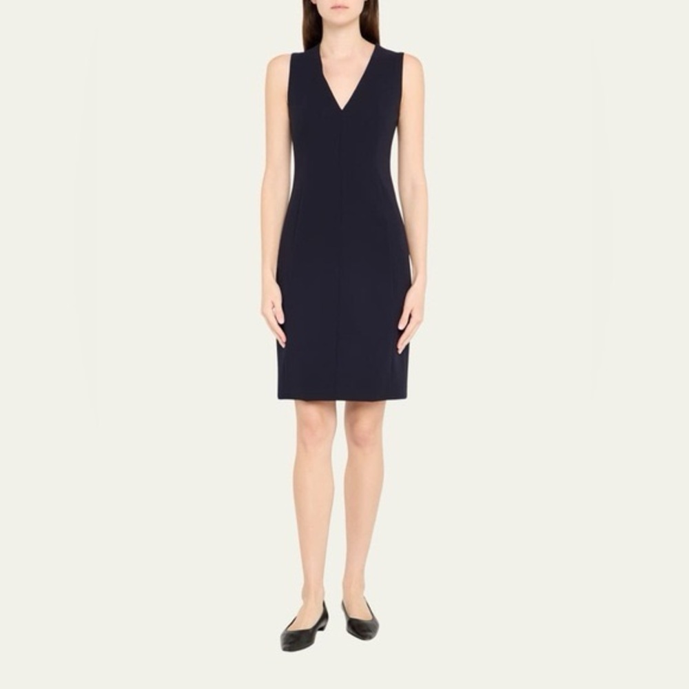 Diane Von Furstenberg Black Sheath Dress